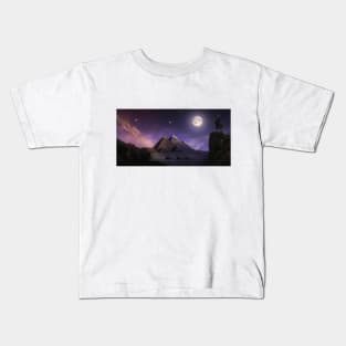 Egyptian Night Sky Kids T-Shirt